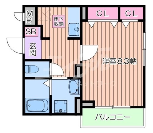 千林大宮駅 徒歩7分 2階の物件間取画像